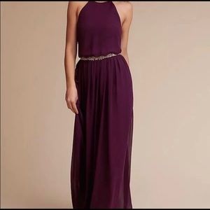 Donna Morgan Alana Dress in Deep Amethyst
